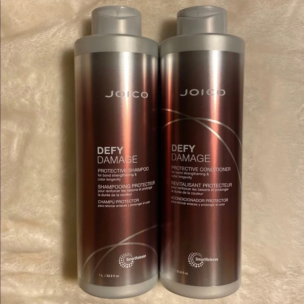 Joico defy damage shampoo conditioner liter
